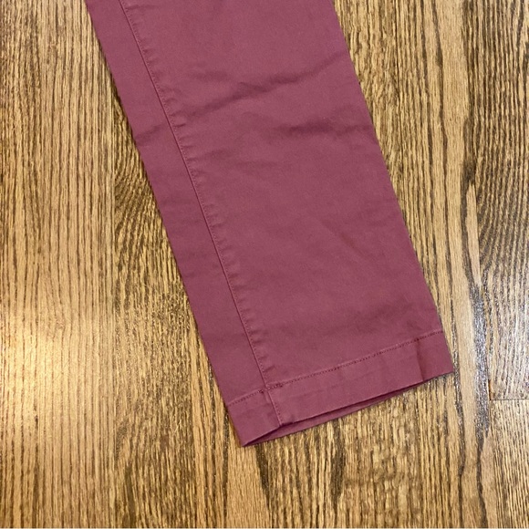 GAP Essential Skinny Khaki Trousers GapFlex Red Mens Size 30x32 Slim Leg Stretch - Picture 6 of 6